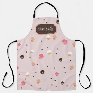 Tablier Cute Cupcakes Boulangerie Motif rose
