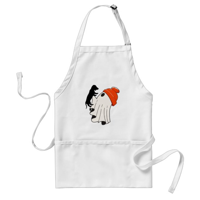 Tablier Cute Fantôme Dachshund Lover (Devant)