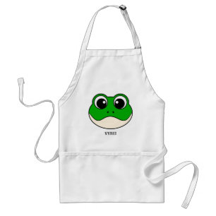 Tablier Cute grenouille souriante