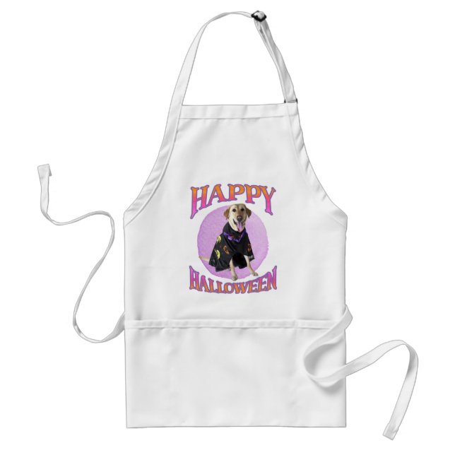 Tablier Cute Halloween Labrador (Devant)