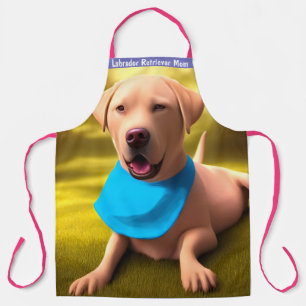 Tablier Cute Labrador Retriever Bakers Apron