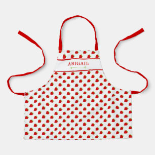 Tablier Cute Motif de fraise enfants Apron