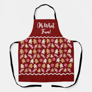 Tablier Cute pain d'épices et Sucre de canne de vacances