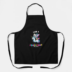 Tablier Cute Panda Unicorn Je suis Pandicorne Magique Fill