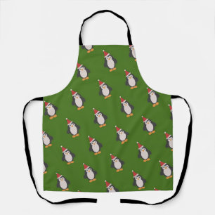 Tablier Cute Père Noël Penguin