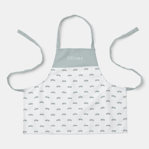 Tablier Cute Personalised Car Pattern Apron