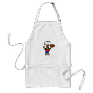 Tablier Cute Pizza Chef Apron À Customiser