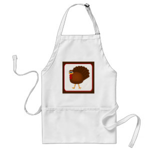 Tablier Cute Thanksgiving Turquie Kitchen Apron