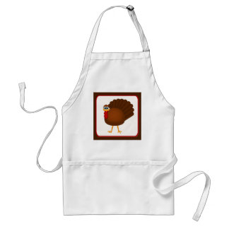 Tablier Cute Thanksgiving Turquie Kitchen Apron