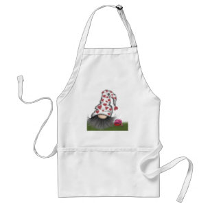 Tablier Cute Valentine Gnome