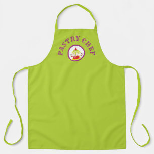 Tablier Cute Whimical Coloré Chef pâtisserie Cupcake