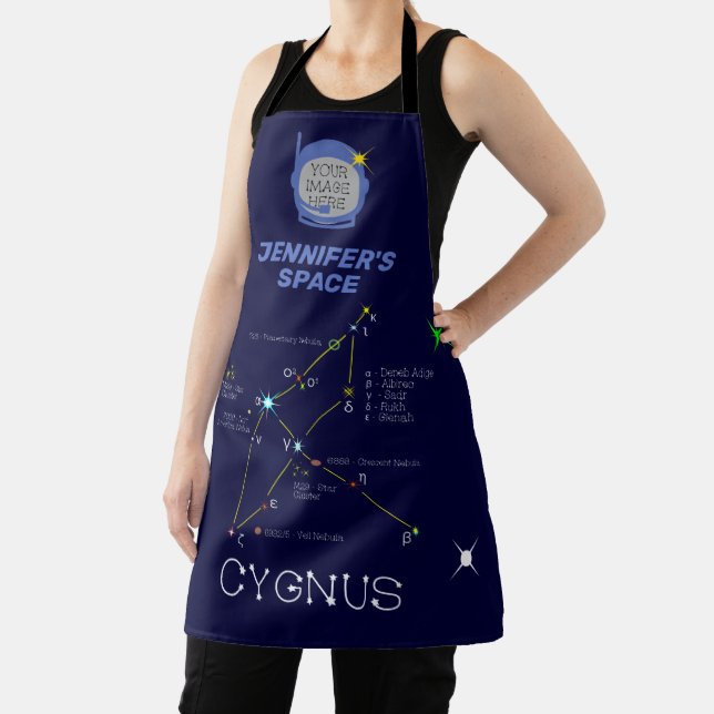 Tablier Cygnus de constellation de l'hémisphère nord (Insitu)