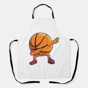 Tablier Dabbing Basketball Ball Funny Boys Hommes Femmes S