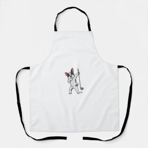 Tablier Dabbing French Bulldog Golf Frenchie Dog Dab Go