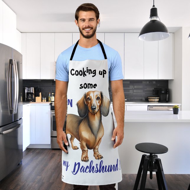 Tablier Dachshund Brun Domestique (Créateur téléchargé)