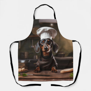 Tablier Dachshund Chef Weiner Chien
