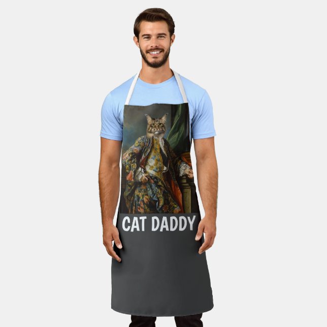 TABLIER DAD CAT DADDY RENAISSANCE MAN MENS APRONS (Porté)