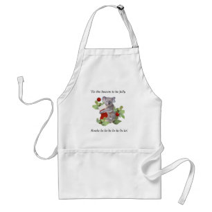 Tablier d'adulte de Noël de koala