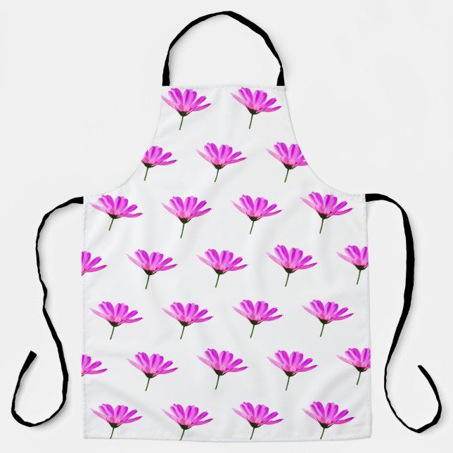 Tablier Daisy rose (Recto)