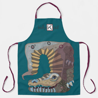 Tablier d'alligator