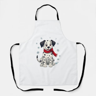 Tablier Dalmatie Snowy Fun chien