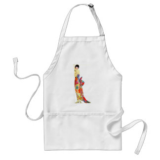 Tablier Dame Art déco en forme