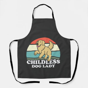 Tablier Dame au chien sans pattes