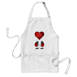 Tablier d'amour de coccinelle