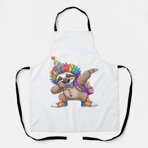 Tablier Dancing Clown Dabbing Éffrayant Halloween paresse
