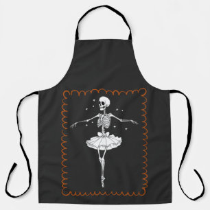 Tablier Dancing Skeleton Ballerina - Halloween Éffrayant