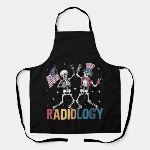 Tablier Dancing Skeleton Radiologie Radiologie Radiographi