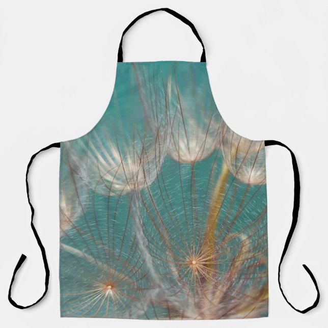 Tablier Dandelion blanc en gros plan photographie (Recto)