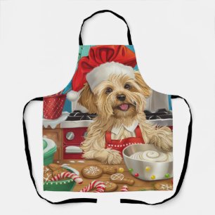 Tablier Dandie Dinmont Terrier Cuisine de Noël