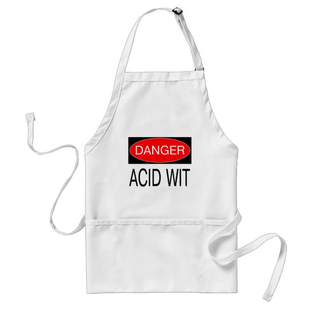 Tablier Danger - Acide Avec Drôle De Sécurité T-Shirt Mug  (Devant)