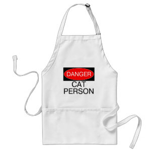 Tablier Danger - Personne à Chats T-Shirt Mugs Chapeau Tab