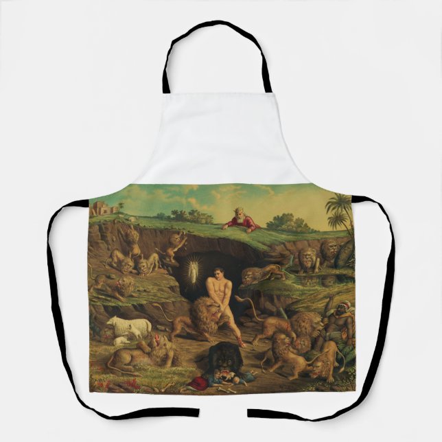 Tablier Daniel dans la fosse aux lions (Recto)