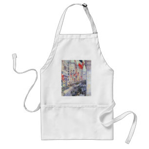 Tablier Dans l'Avenue à partir de la 34e Rue, mai 1917 de 