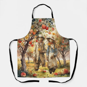 Tablier Dans L'Orchard D'Apple