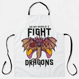 Tablier Dans Mon Monde, Je Lutte Contre Les Dragons