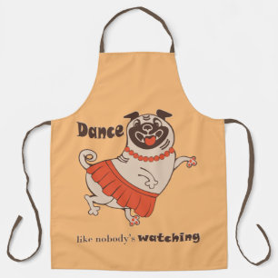 Tablier Danse comme personne ne regarde Carlin Girl