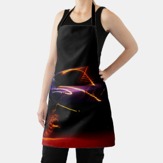 Tablier danse de voiture violette