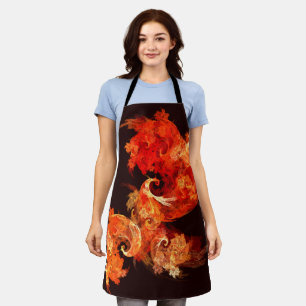 Tablier Danse Feux d'artifice Art Abstrait Apron