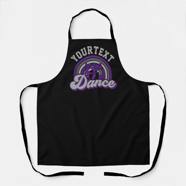 Tablier Danseur de ballet AJOUTER DU TEXTE Danse classique (Recto)
