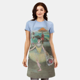 Tablier Danseuse au bouquet, s'inclinant d'Edgar Degas