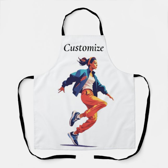 Tablier Danseuse Hip Hop Thunder_Cove (Recto)