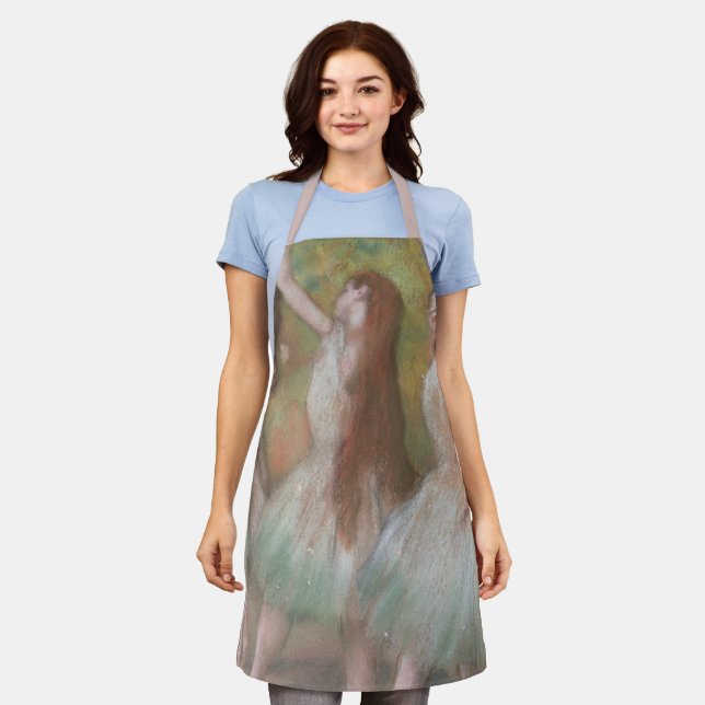 Tablier Danseuses Vertes par Edgar Degas, Art de Ballet Vi (Porté)