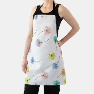 Tablier Dansons Motif floral aquarelle