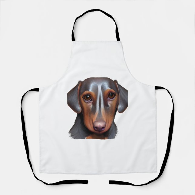 Tablier Darling Dachshund (Recto)