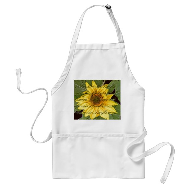 Tablier d'art de tournesol (Devant)
