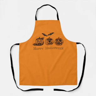 Tablier d'automne/Halloween/citrouille